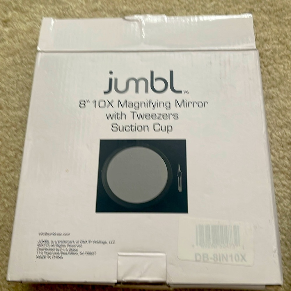 New mirror 8 10xmagnifing mirror with tweezers and suction cup